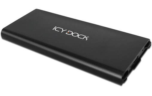 ICY DOCK ICYNano MB861U31-1M2B - Boîtier USB-C/USB-A pour SSD M.2 PCIe NVMe