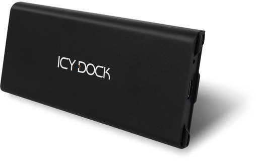 ICY DOCK ICYNano MB861U31-1M2B - Boîtier USB-C/USB-A pour SSD M.2 PCIe NVMe