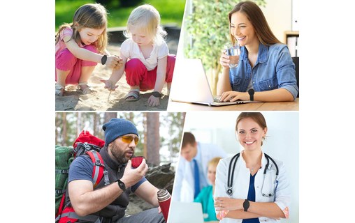 Bracelet distributeur de gel hydroalcoolique