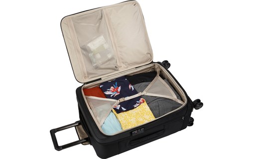 Thule Spira Spinner Noir 78L - Valise à roulettes extensible