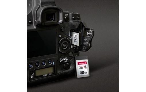 Carte CFexpress 2.0 Type B Transcend CFE820 256 Go, NAND