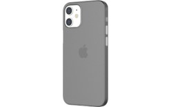 Novodio - Coque ultra-fine pour iPhone 12 mini - Noir translucide