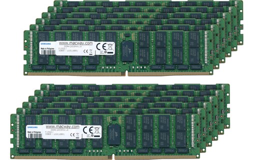 Mémoire RAM 1,5 To (12 x 128 Go) DDR4 ECC LR-DIMM 2933 MHz PC4-23466