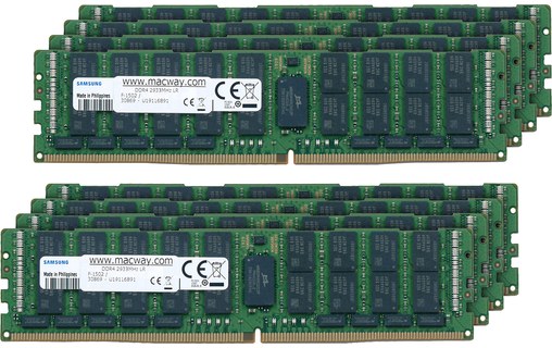 Mémoire RAM 1 To (8 x 128 Go) DDR4 ECC LR-DIMM 2933 MHz PC4-23466