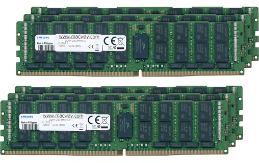 Mémoire RAM 768 Go (6 x 128 Go) DDR4 ECC LR-DIMM 2933 MHz PC4-23466
