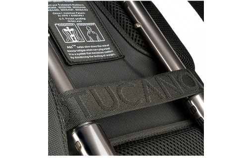 TUCANO Terra Gravity AGS Noir - Sac à dos pour MacBook Pro 16"