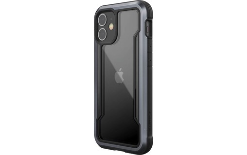 Raptic Shield Noir - Coque antichocs pour iPhone 12 mini
