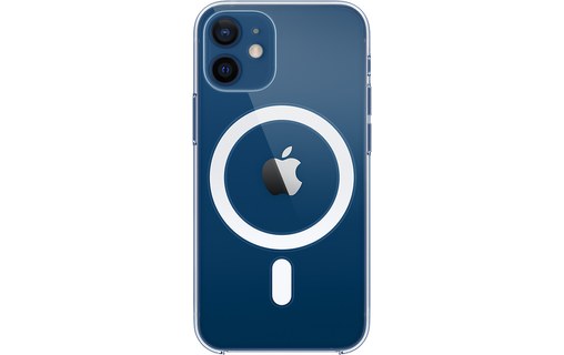 Apple Coque transparente avec MagSafe pour iPhone 12 mini - Étui / Coque -  Apple