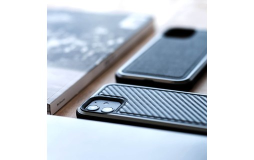 Raptic Lux Carbon - Coque antichocs pour iPhone 12 mini
