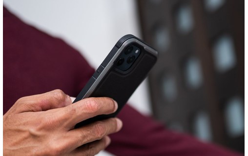 Raptic Lux Carbon - Coque antichocs pour iPhone 12 mini