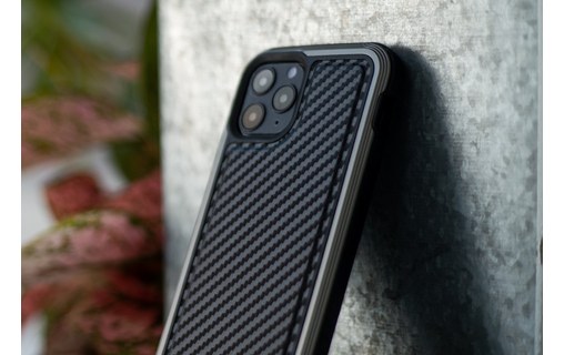 Raptic Lux Carbon - Coque antichocs pour iPhone 12 mini
