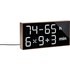 Albert Clock Noyer - Horloge digitale ludique