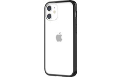 Novodio - Coque pour iPhone 12 mini - Transparent et noir