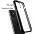 Novodio - Coque pour iPhone 12 mini - Transparent et noir