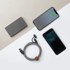 Native Union Belt Cable Universal Zebra - Câble USB Lightning, USB-C, micro-USB