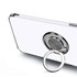 Novodio - Coque souple avec ring pour iPhone 12 & 12 Pro - Transparent / Noir
