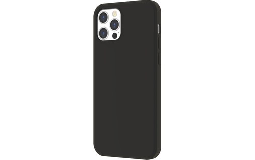 Novodio - Coque en silicone pour iPhone 12 & 12 Pro - Noir