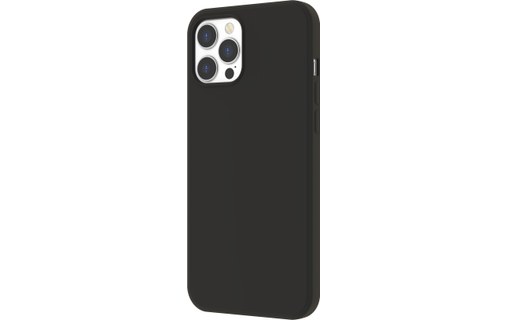 Novodio - Coque en silicone pour iPhone 12 Pro Max - Noir
