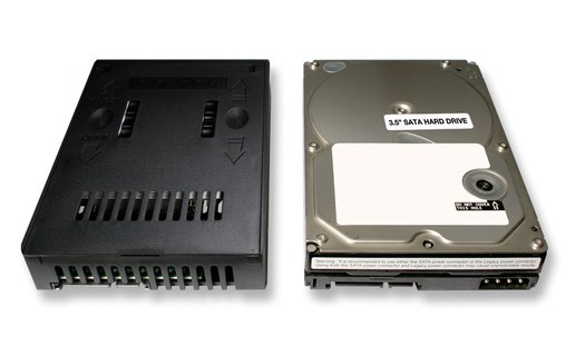 ICY DOCK MB882SP-1S-2B Boîtier convertisseur 3,5" SATA pour disque dur 2,5"/SSD