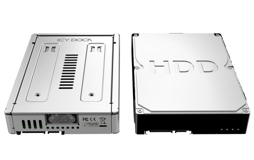 ICY DOCK MB982SP-1S - Boîtier convertisseur 3,5" SATA pour disque dur 2,5"/SSD