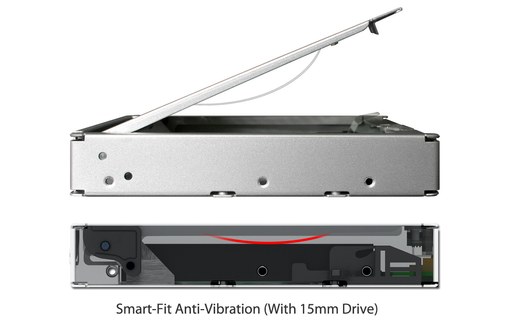 ICY DOCK MB982SP-1S - Boîtier convertisseur 3,5" SATA pour disque dur 2,5"/SSD