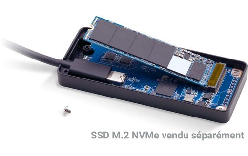 OWC Envoy Express Thunderbolt 3 - Boîtier pour SSD M.2 NVMe