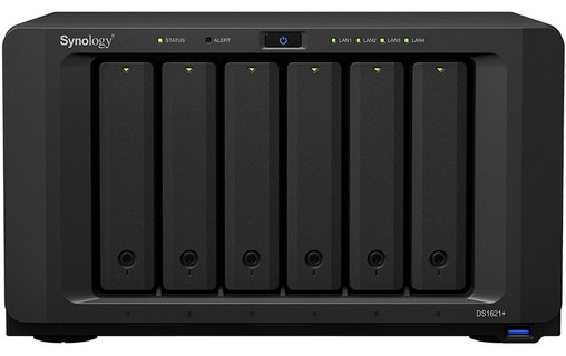 DS1621+ 24To Synology - Serveur NAS avec disques durs 6x4To