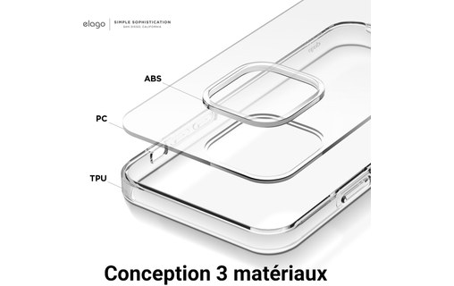 Elago Hybryd Case Transparent - Coque pour iPhone 12 mini