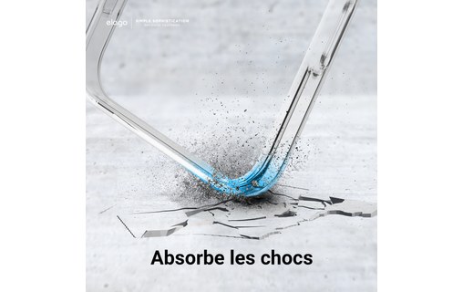 Elago Hybryd Case Transparent - Coque pour iPhone 12 mini