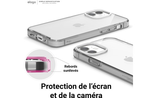 Elago Hybryd Case Transparent - Coque pour iPhone 12 mini