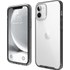 Elago Hybryd Case Transparent / Noir - Coque pour iPhone 12 mini