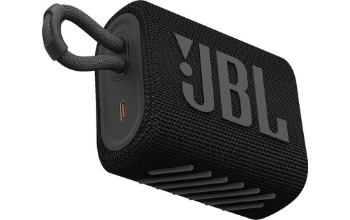 JBL GO 3 Noir - Enceinte Bluetooth portable étanche