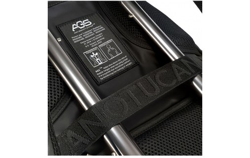 TUCANO Marte Gravity AGS Noir - Sac à dos pour MacBook Pro 16"