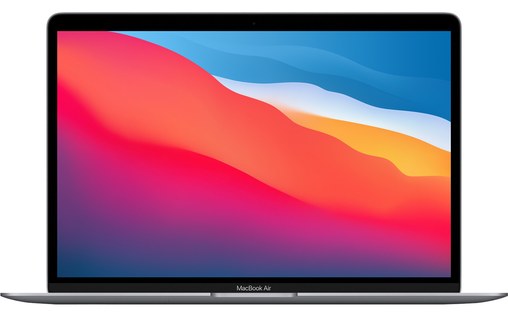 MacBook Air M1 2020 Apple M1 8/7 coeurs 3,2 GHz 8 Go SSD 256 Go Gris sidéral