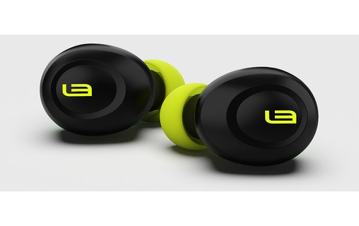 Écouteurs sport LinearFlux HyperSonic Noir, Jaune - Bluetooth