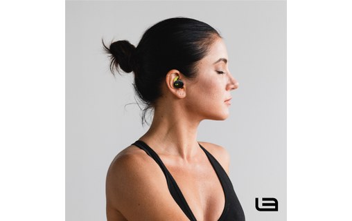 Écouteurs sport LinearFlux HyperSonic Noir, Jaune - Bluetooth