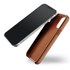 Mujjo Full Leather iPhone Case Tan - Coque cuir pour iPhone 12 / 12 Pro