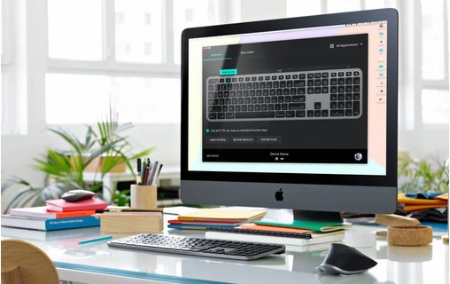 Clavier sans fil pour Mac Logitech MX Keys - Gris