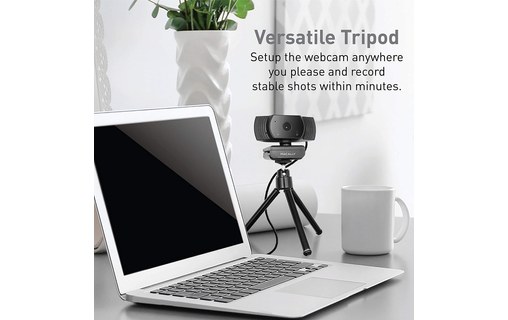 MacAlly MZOOMCAM - Webcam USB Full HD 1080p avec micro / Mac et PC