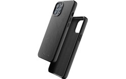 Mujjo Full Leather iPhone Case Noir - Coque cuir pour iPhone 12 mini