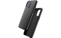 Mujjo Full Leather iPhone Case Noir - Coque cuir pour iPhone 12 mini