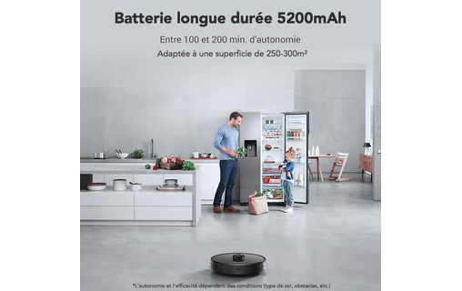 Proscenic M7 Pro - Robot aspirateur laveur connecté Wi-Fi