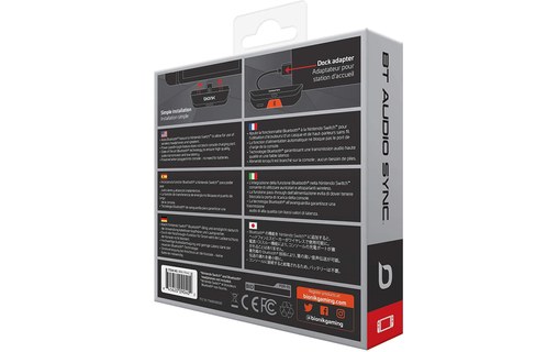 Bionik BNK-9040 - Adaptateur Bluetooth pour Nintendo Switch