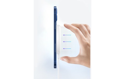 Chargeur magnétique sans fil 15 W pour iPhone