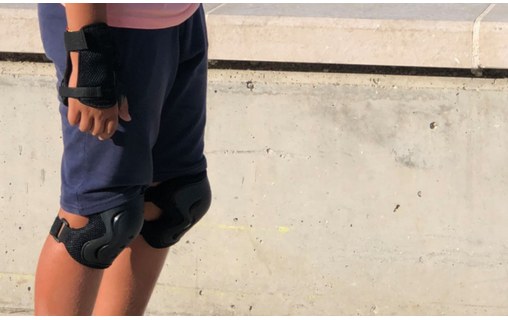 Scooty - Protections genoux, coudes, poignets pour trottinette, skate et autres