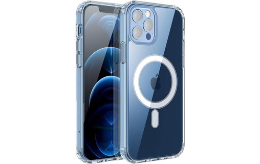 Novodio - Coque Transparente magnétique pour iPhone 12 mini