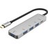 EZQuest X40024 - Hub USB-C 4 ports USB-A & charge USB-C
