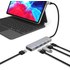 EZQuest X40024 - Hub USB-C 4 ports USB-A & charge USB-C
