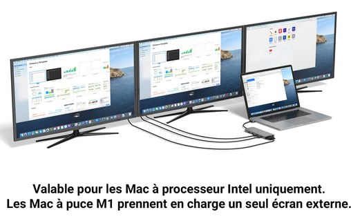 EZQuest X40213 - Dock USB-C multimédia 13 ports