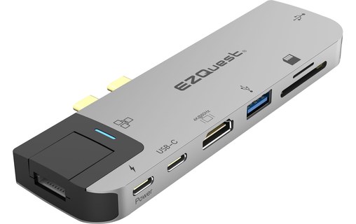 EZQuest X40228 - Dock USB-C multimédia 8 ports